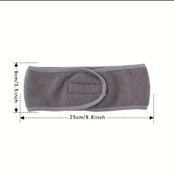 Knit Makeup Headbands with Fastening Straps - Image 4