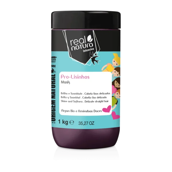 Salt-Free Hair Mask Pro-Lisinhos Anti-Frizz 1kg – Vegan