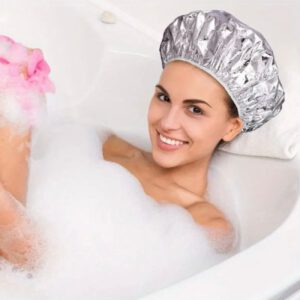 Silver foil hat