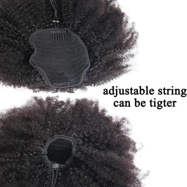 Afro Kinky Curly Ponytail - Image 4