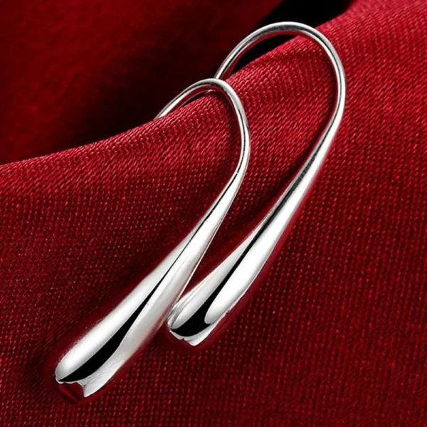 Silver Water Earrings - Image 2