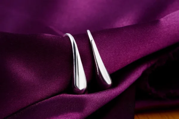 Silver Water Earrings - Image 3